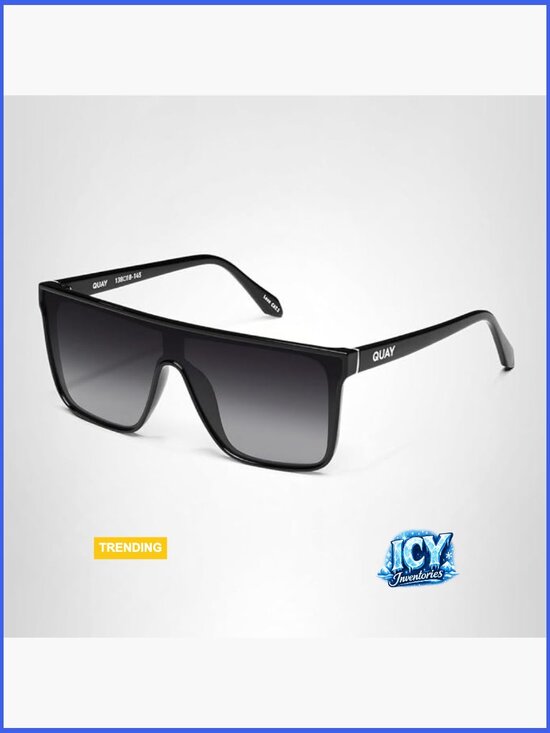 Oversized Shield Non-Polarized Sunglasses with UV Protection main image 2